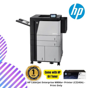 HP LaserJet Enterprise M806x+ Printer (CZ245A) - Print Only
