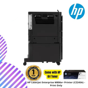 HP LaserJet Enterprise M806x+ Printer (CZ245A) - Print Only