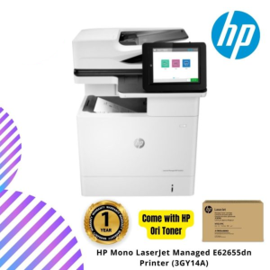 HP Mono LaserJet Managed E62655dn Printer (3GY14A)