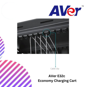 AVer E32c 32 bays, Tablets, Laptops & Chromebooks Economy Charge Cart