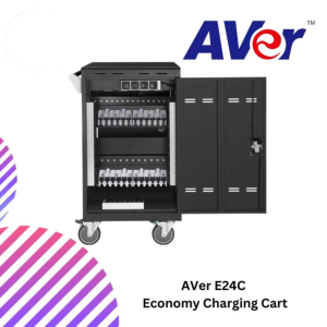 AVer E24C  24 bays, Tablets, Laptops & Chromebooks Economy Charge Cart