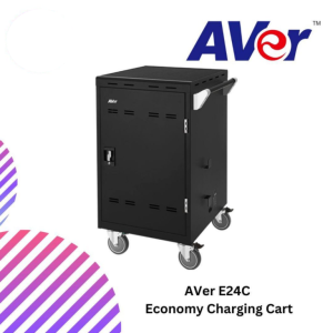 AVer E24C  24 bays, Tablets, Laptops & Chromebooks Economy Charge Cart