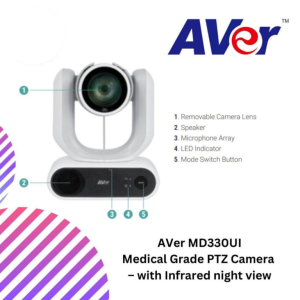 AVer MD330UI Medical Grade PTZ Camera  – with Infrared night view