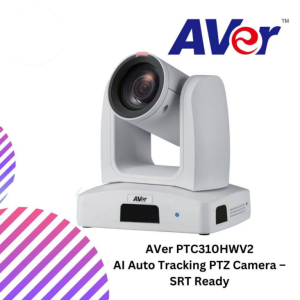 AVer PTC310HWV2 AI Auto Tracking PTZ Camera – SRT Ready