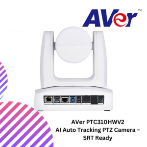 AVer PTC310HWV2 AI Auto Tracking PTZ Camera – SRT Ready