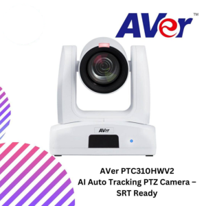 AVer PTC310HWV2 AI Auto Tracking PTZ Camera – SRT Ready