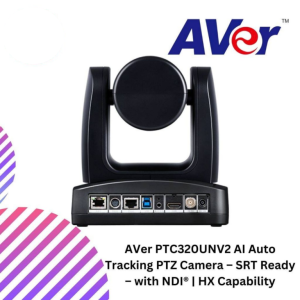 AVer PTC320UNV2 AI Auto Tracking PTZ Camera – SRT Ready – with NDI® | HX Capability
