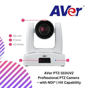 AVer PTZ-310UV2 Professional PTZ Camera  – with NDI® | HX Capability