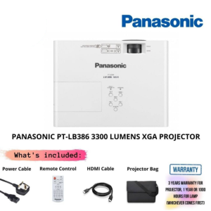 PANASONIC PT-LB386 3800 LUMENS XGA PROJECTOR