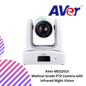 AVer MD120UI Medical Grade PTZ Camera with Infrared Night Vision