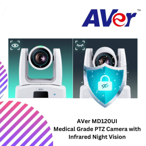 AVer MD120UI Medical Grade PTZ Camera with Infrared Night Vision