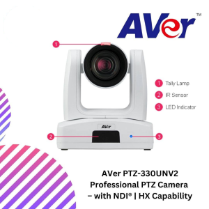 AVer PTZ-330UNV2 Professional PTZ Camera – with NDI® | HX Capability