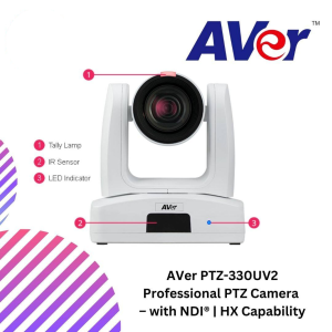 AVer PTZ-330UV2 Professional PTZ Camera  – with NDI® | HX Capability