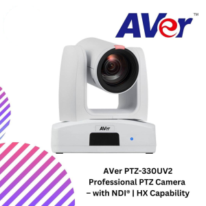 AVer PTZ-330UV2 Professional PTZ Camera  – with NDI® | HX Capability