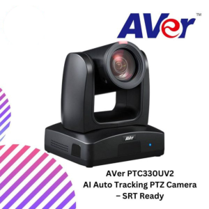 AVer PTC330UV2 AI Auto Tracking PTZ Camera – SRT Ready