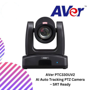 AVer PTC330UV2 AI Auto Tracking PTZ Camera – SRT Ready