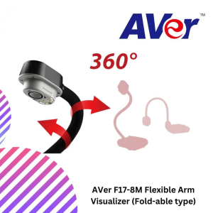 AVer F17-8M Flexible Arm Visualizer (Fold-able type)
