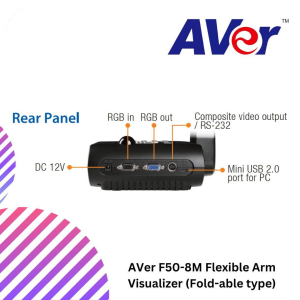 AVer F50-8M Flexible Arm Visualizer (Fold-able type)