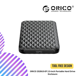 ORICO 2520U3-EP 2.5-Inch Portable Hard Drive Enclosure