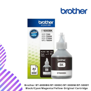 Brother BT-6000BK/BT-5000C/BT-5000M/BT-5000Y Black/Cyan/Magenta/Yellow Original Cartridge