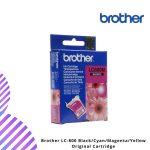 [CLEAR STOCK] Brother LC-800 Black / Cyan / Magenta / Yellow Original Cartridge