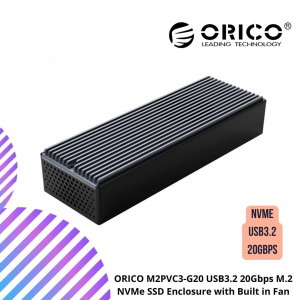 Orico M2P2J-C3 Dual Bay M.2 NVME SSD Enclosure