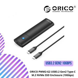 ORICO PWM2-G2 USB3.2 Gen2 Type-C M.2 NVMe SSD Enclosure (10Gbps)