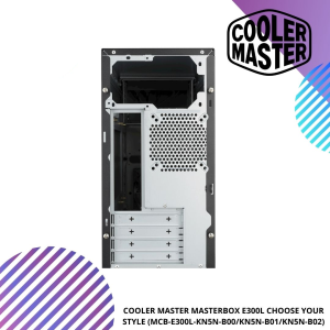 COOLER MASTER MasterBox E300L Mini Tower PC Case ( MCB-E300L-KN5N-B00 / MCB-E300L-KN5N-B01 / MCB-E300L-KN5N-B02)