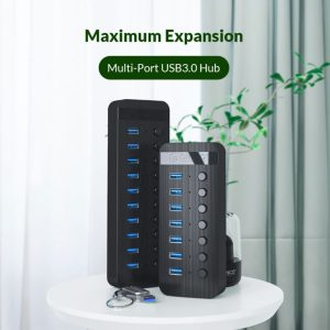 ORICO CT2U3-7AB Multi-Port Hub With Individual Switches