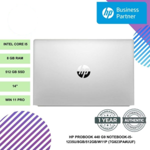 HP PROBOOK 440 G9 NOTEBOOK-I5-1235U/8GB/512GB/W11P (7G823PA#UUF)