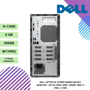 DELL OPTIPLEX 7010MT-I5508G-256-W11 DESKTOP - INT I5-13500 / 8GB / 256GB / WIN 11 PRO / 3 YRS