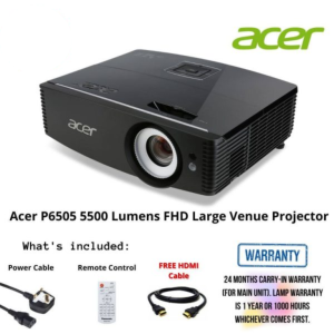 Acer P6505 5500 Lumens FHD Large Venue Projector
