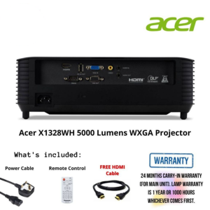 Acer X1328WH 5000 Lumens WXGA Projector