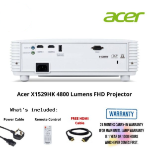 Acer X1529HK 4800 Lumens FHD Projector