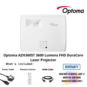 Optoma AZH360ST 3600 Lumens FHD DuraCore Laser Projector