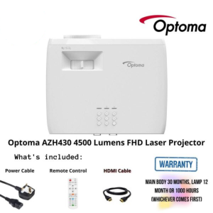 Optoma AZH430 4500 Lumens FHD Laser Projector