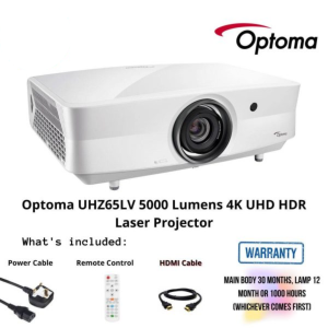 Optoma UHZ65LV 5000 Lumens 4K UHD HDR Laser Projector