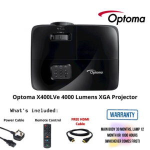 Optoma X400LVe 4000 Lumens XGA Projector