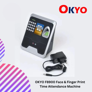 OKYO F8900 Face & Finger Print Time Attendance Machine