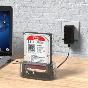 ORICO 6139C3 3.5 inch Transparent USB3.1 Type-C Hard Drive Dock