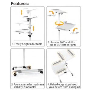 Brateck TS-6A Projector Laptop Trolley Cart Stand ( TS-6A )