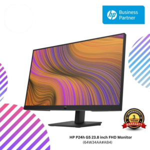 HP P24h G5 23.8 inch FHD Monitor (64W34AA#AB4)