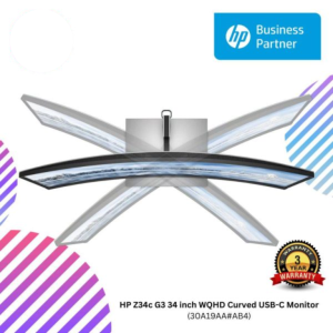 HP Z34c G3 34 inch WQHD Curved USB-C Monitor (30A19AA#AB4)