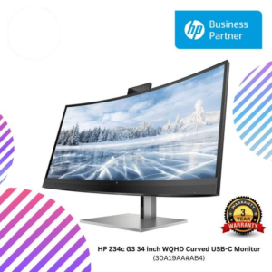 HP Z34c G3 34 inch WQHD Curved USB-C Monitor (30A19AA#AB4)