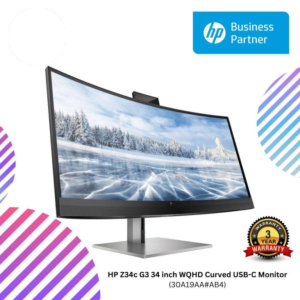 HP Z34c G3 34 inch WQHD Curved USB-C Monitor (30A19AA#AB4)