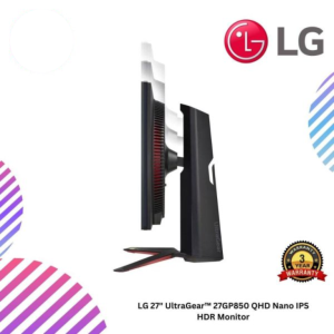 LG 27" UltraGear™ 27GP850 QHD Nano IPS HDR Monitor