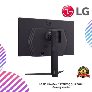 LG 27" UltraGear™ 27GR83Q QHD 240Hz Gaming Monitor
