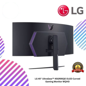 LG 45'' UltraGear™ 45GR95QE OLED Curved Gaming Monitor WQHD