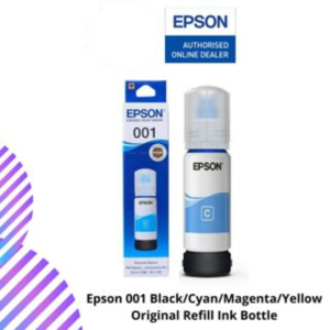 Epson 001 Black/Cyan/Magenta/Yellow Original Refill Ink Bottle