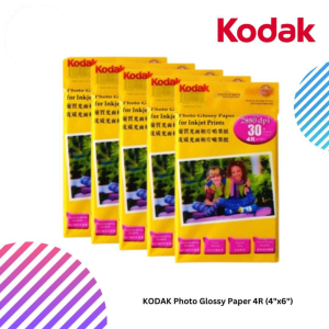 KODAK Photo Glossy Paper 4R (4"x6")